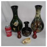 ORIENTAL VASES:S&P SHAKERS