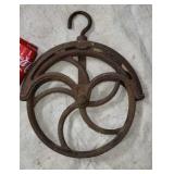 Old well pulley