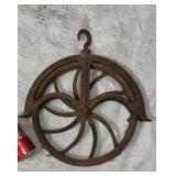 Old well pulley