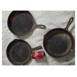 3 cast iron skillet