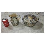 Roseville sponge ware