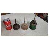 Old oil cans