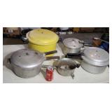 Aluminum pressure cookers