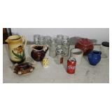 Glassware stone where some chipped and cracked