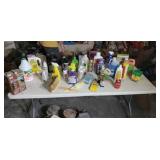 Cleaners scrub brushes garden supplies