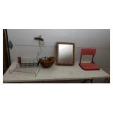 Medicine cabinet stadium seat