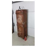 Hinged wood storage Box