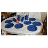 Porcelain enamel over metal cookware