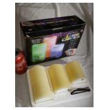 Flameless real wax candles with remote