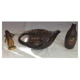 Japan teapot  good shape other to damaged