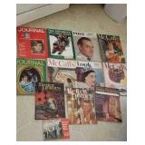 Old magazines fifties sixties Kennedy family