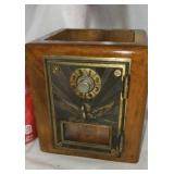 Brass Post Office lock Box