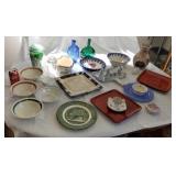 Dishes glassware decorative bottles