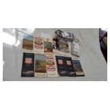 Old road maps from the fifties and others