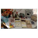 Wire Bird cages & Trash cans books