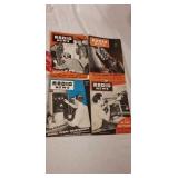 WWii  4  radio news magazines 1940s