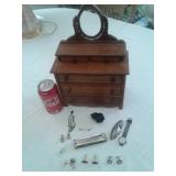 JEWELRY BOX:WM KRATT CO. HARMONICA