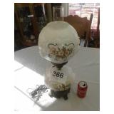 TABLE LAMP-BRASS BASE-damaged