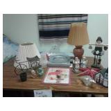 HOME INTERIOR:LAUNDRY ROOM TIN SIGN:LAMP