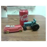 AUBURN RUBBER TRACTOR&FIRE TRUCK