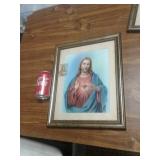 OLD FRAMED RELIGIOUS WALL ART