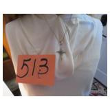 SIGNED 925 RLM STUDIO CROSS DBL SIDED