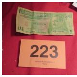 BANCO DE GUATEMALA QUETZA BANKNOTE