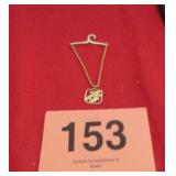VTG 14K CROSS/DOVE