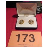 VTG NEW CAMEO EARRINGS