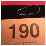 14KT GOLD  BRACELET (1.65 GRAMS)