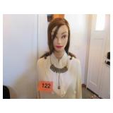 ARTISAN HEAVILY BEADED NECKLACE/CHOKER