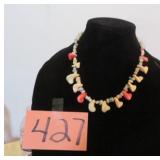 COLORFUL HEAVY NATURAL SHELL NECKLACE