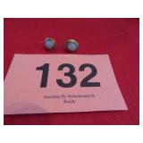 VTG 1/20 12KT SMALL PURPLE OPAL GOLD TONE