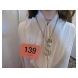 VTG NEW MONOGRAM NECKACE BY PAKULA