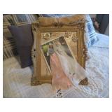 WEDDING GOWN HANKIES, BUTTONS,