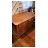 Oak washstand bottom
