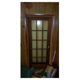 32" 15 glass pane door