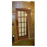 32" 15 glass pane door