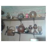 BIRD HOUSE:WILLOW TREE:OIL LAMPS:DECORATIONS