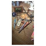 SLEIGH BELLS:VTG. BOOTS:WALKING CANES