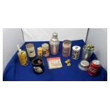 VTG.BEER CANS:ADVERTISING