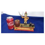 Cast iron mechanical bank