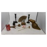 Brass items home decor