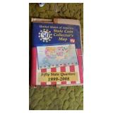 1999 to 2008 state quarter collection.