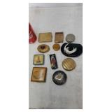 Vintage compacts & ashtrays
