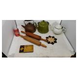 Rolling pins copper kettle porcelain kettles