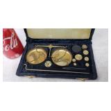 Old balance beam scales