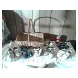 BASKET FULL CHILDRENS SHOES