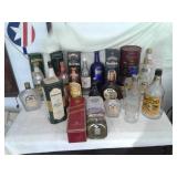 ALCOHOL BOTTLES-empty