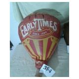 EARLY TIMES WHISKEY HOT AIR BALLOON